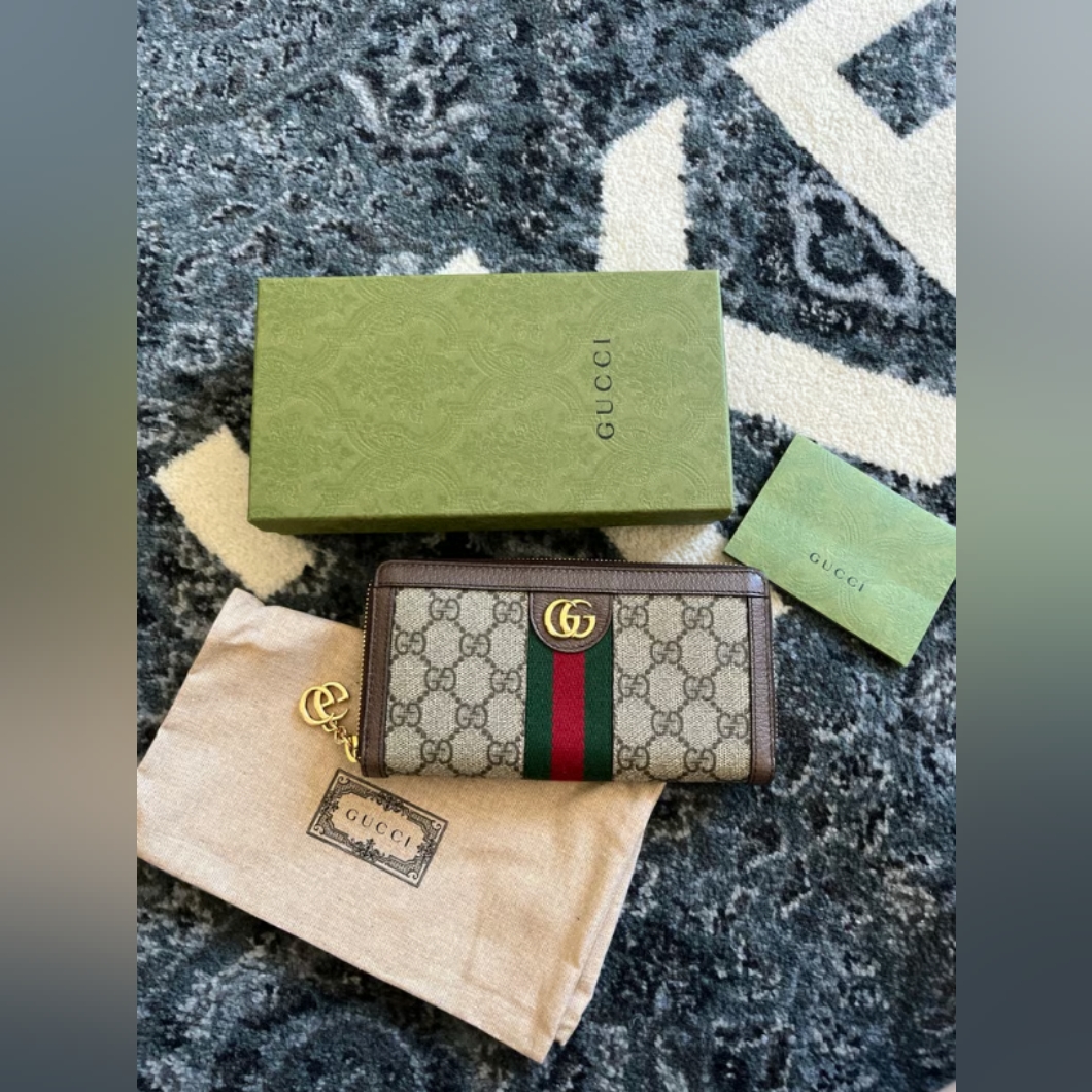 Gucci Ophidia Zip Wallet
